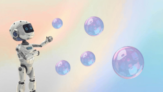 シャボン玉割りゲーム